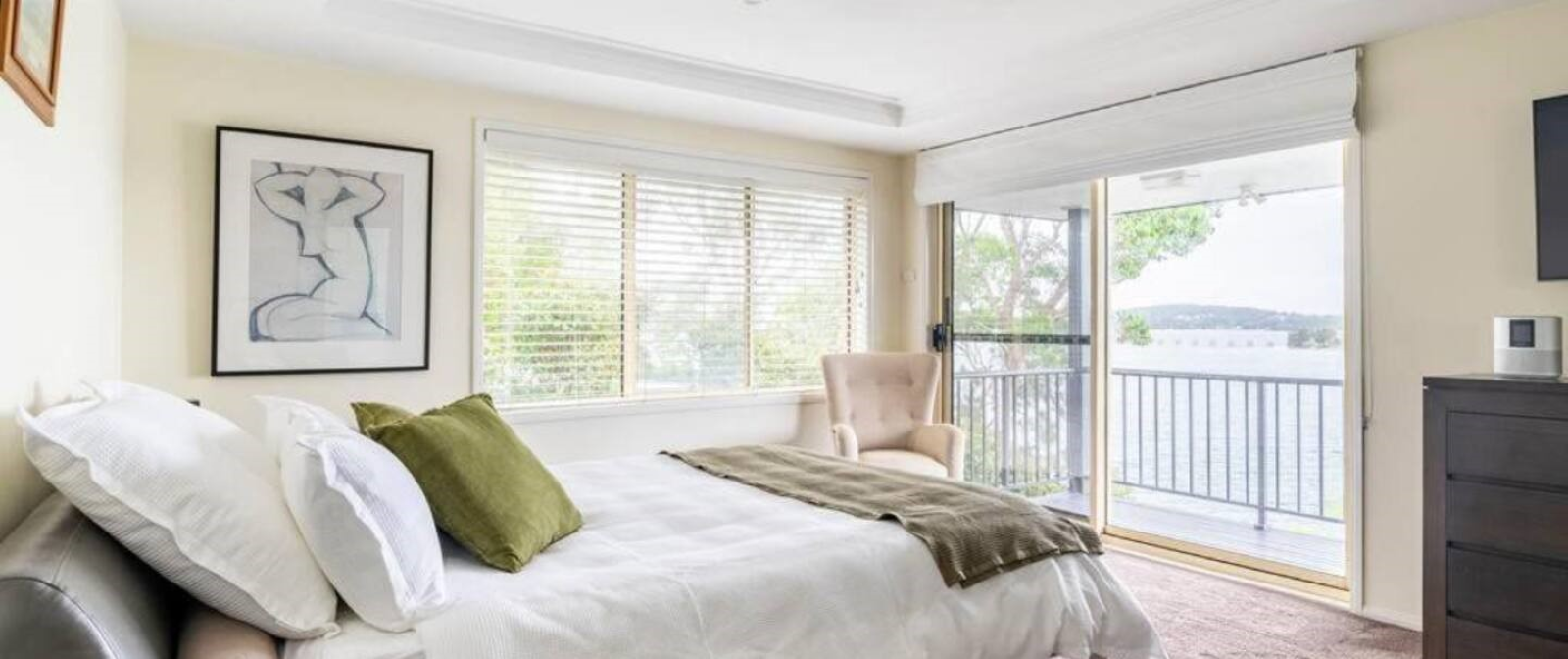 Lake House Main Bedroom