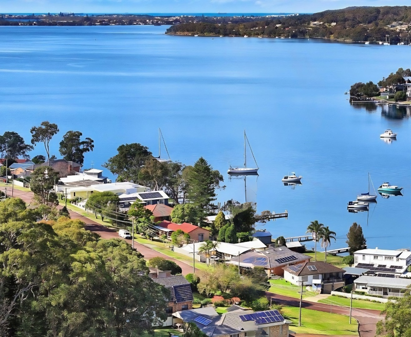 Views of Lake Buttaba