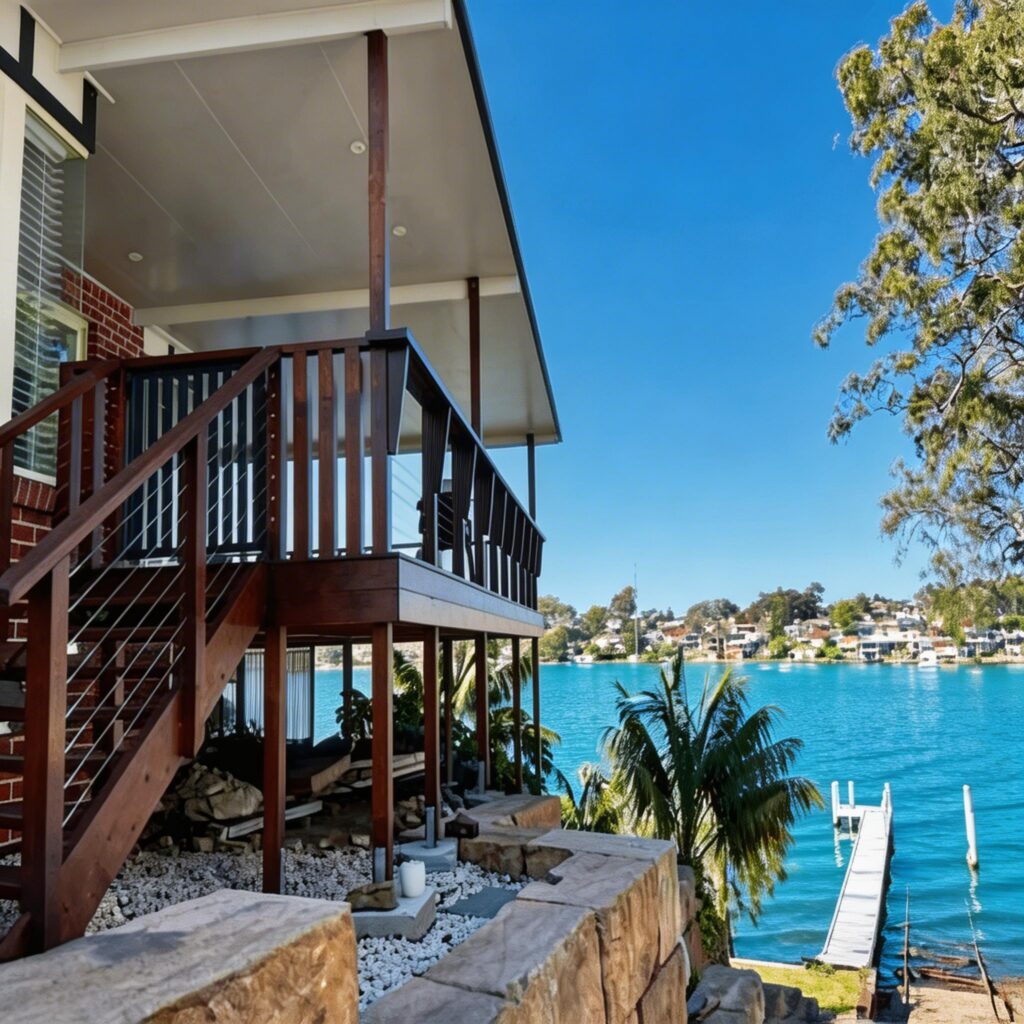 View From Side of House