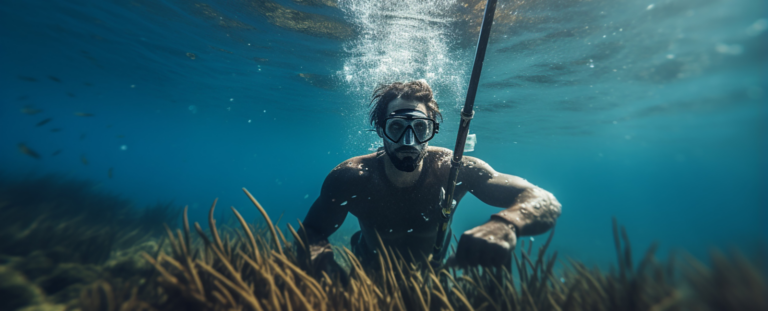 Spearfishing in Lake Macquarie